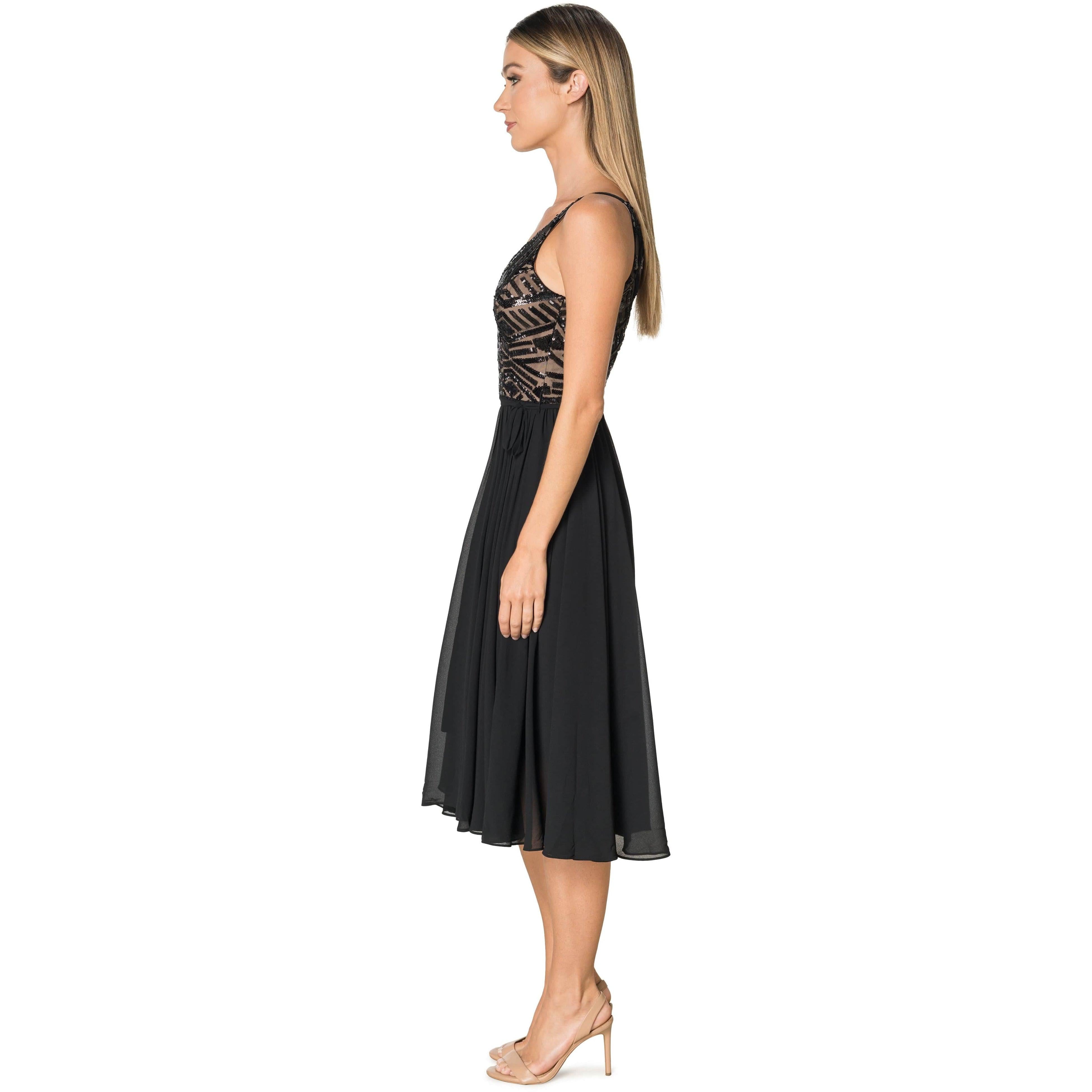 Alicia Mixed Media Dress