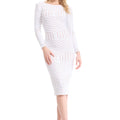 Emery Sequin Placement Dress