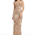 Giovanna Sequin Placement Gown