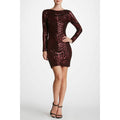 Lola Geo Sequin Dress