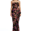 Paris Velvet Burnout Gown