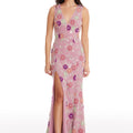 Sandra Floral Gown