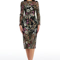 Sophia Floral Sequin Dress